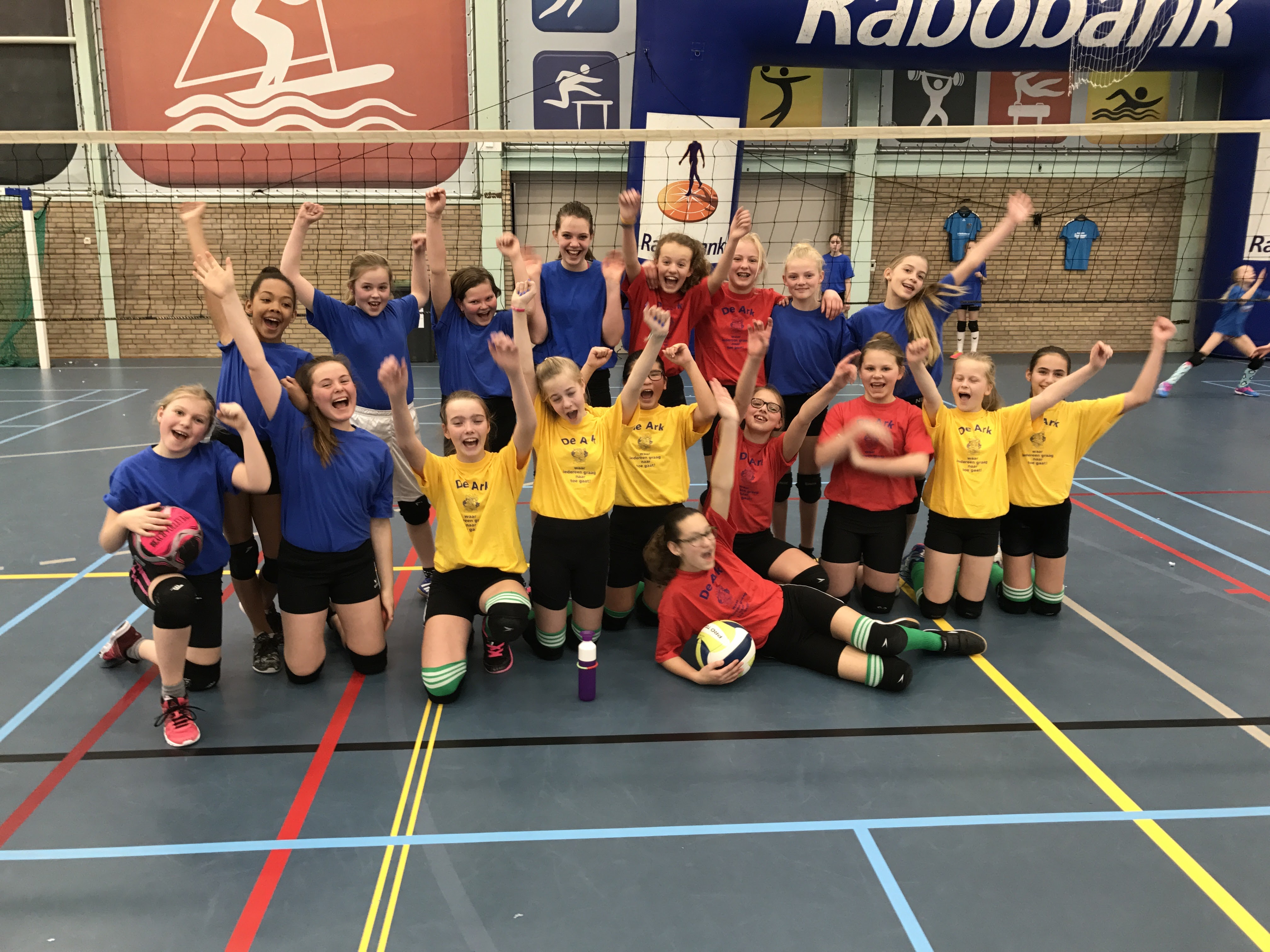 Scholenvolleybal toernooi 2018